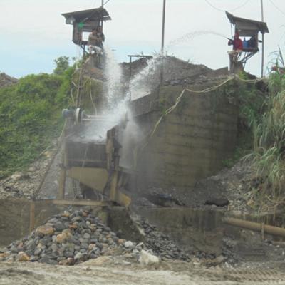 Proses Pengambilan dan Pencucian Batu