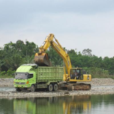 Proses Pengambilan dan Pencucian Batu